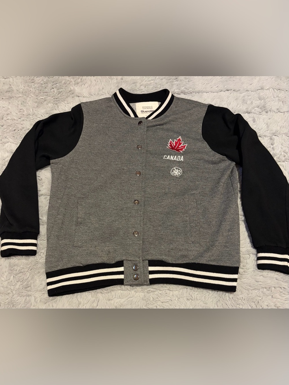 Bluenotes Women's Canadian varsity / bomber Jacket